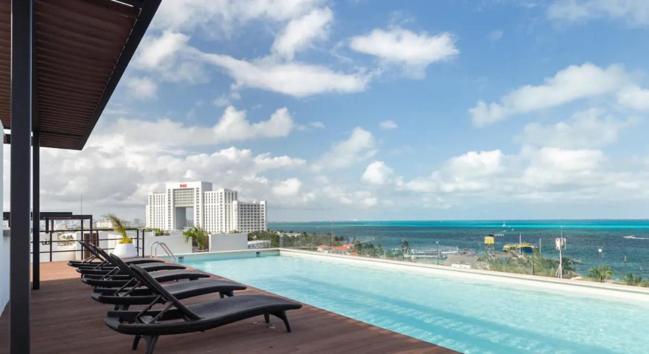 Elegant Apartment Well Located In The Hotel Zone Of 坎昆 外观 照片